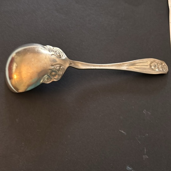 Vintage (1830’s) Large Serving Spoon - Picture 2 of 7